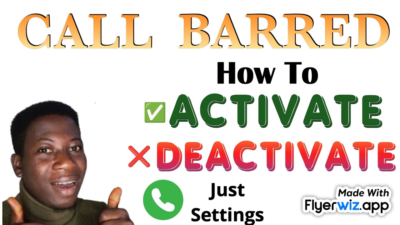 Как активировать/деактивировать запрет вызовов (Call barring) #callbarring