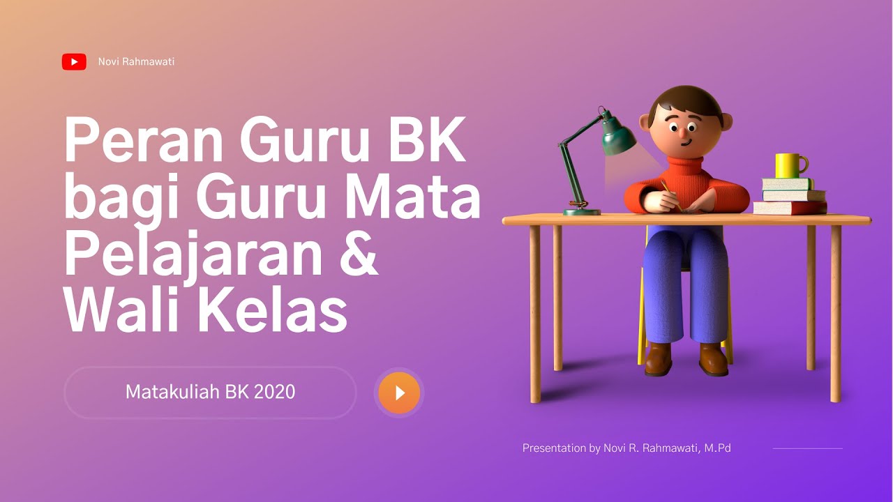 Peran Guru BK bagi Guru Mata Pelajaran