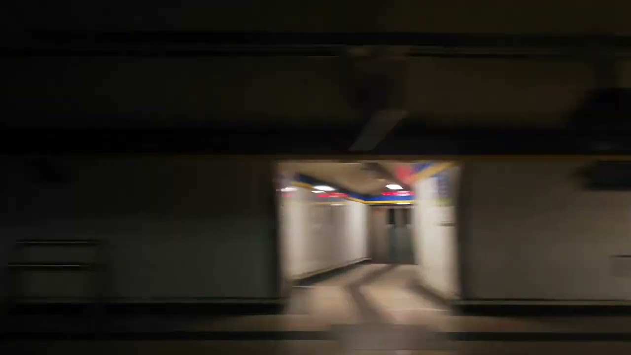 MINI TRAYECTO DE METRO DE MADRID LINEA 3 DESDE CALLAO-LAVAPIES SIN PARADA POR SOL