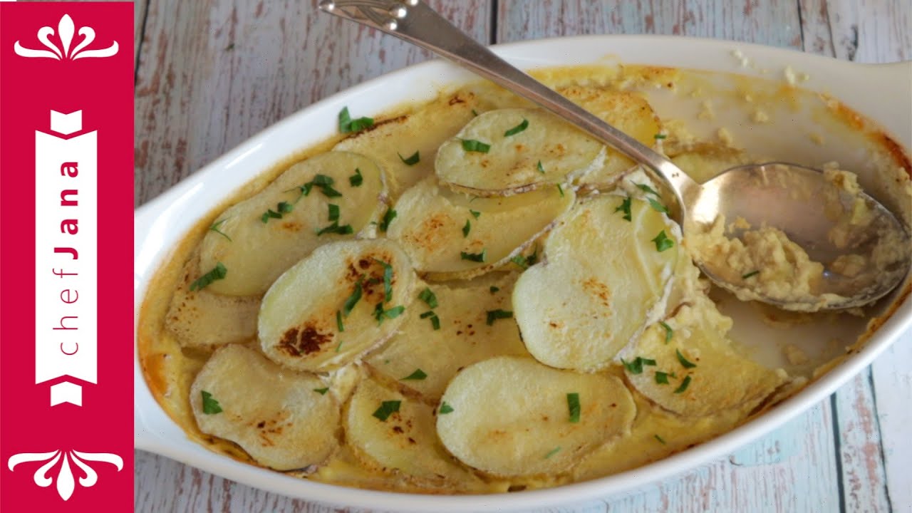 YOU ARE NOT GOING TO BELIEVE HOW DELICIOUS AND EASY THIS POTATO DISH IS⎜DAUPHINOISE POTATOES