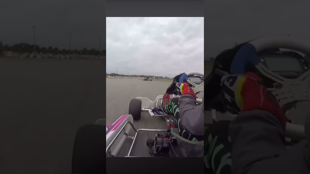 INSANE GO KART CRASH! 💥 #kartingworld #kart #racing #kartingmoments #gokart #crash