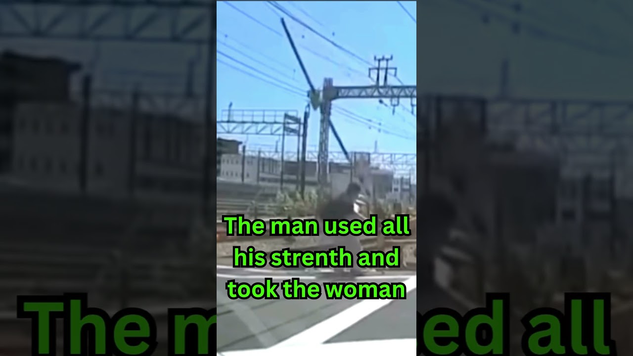 This hero saved this elderly woman from being crushed alive!!!