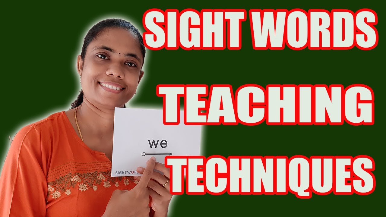 Sight Words Teaching Strategy|How to teach  sight words | Katral Elithu
