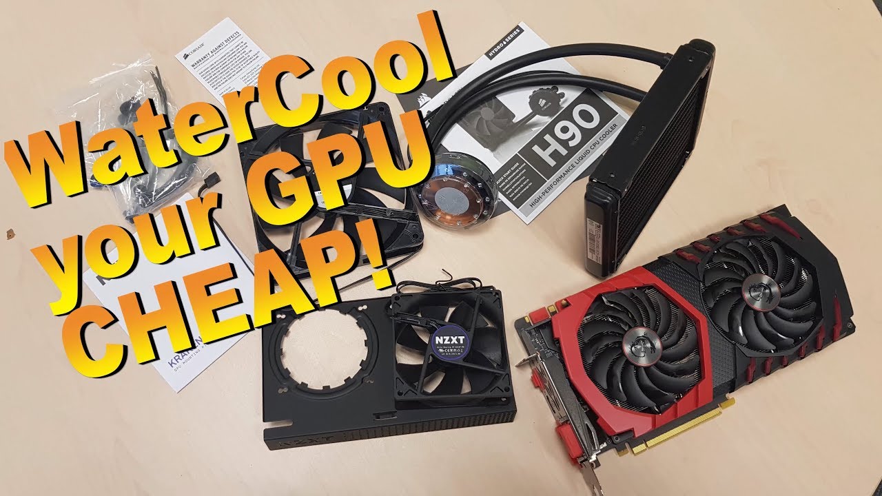 Руководство по установке Kraken G12 с GTX 1080 (4K)