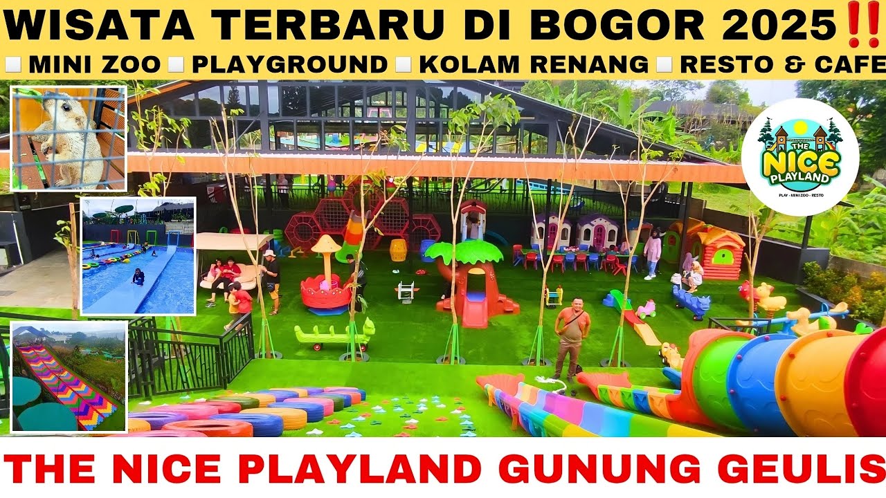 WISATA PALING BARU DI BOGOR 2025 ‼️ ANTI MACET & GANJIL GENAP | THE NICE PLAYLAND GUNUNG GEULIS