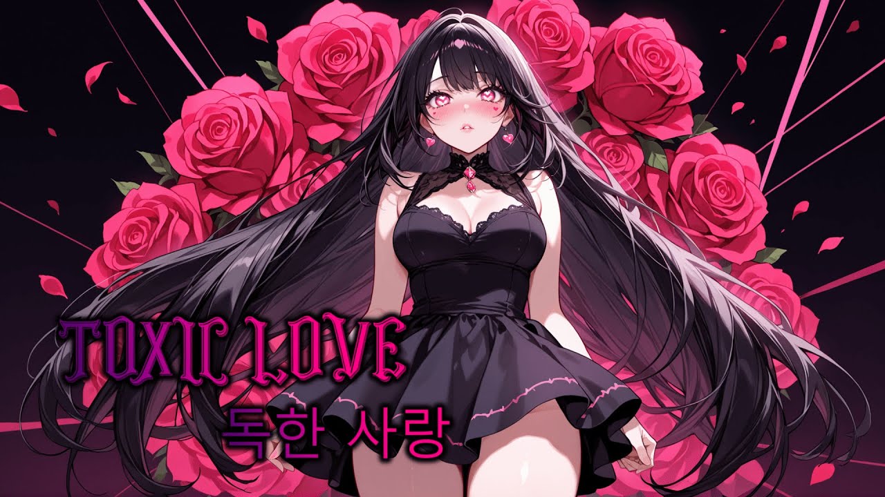 「Nightcore」Toxic Love 【독한 사랑】 - by Aiyun (Lyric Video)┃[Commission]