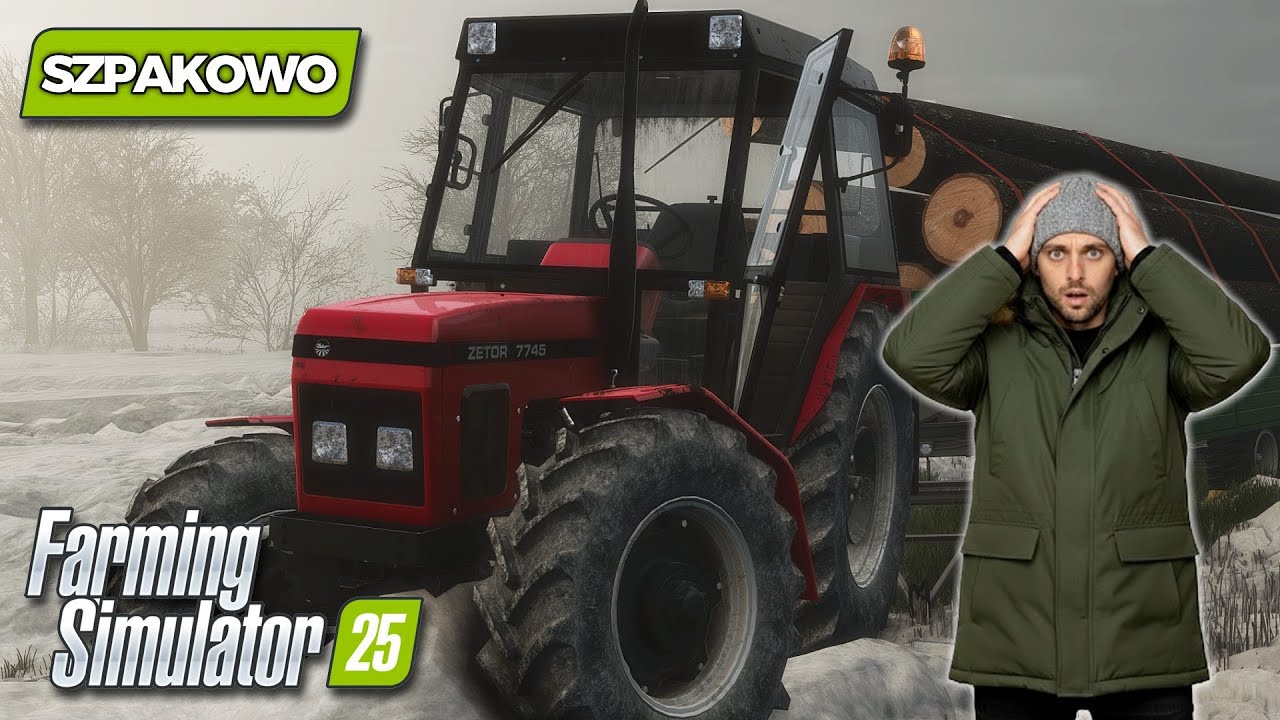 FS25 | Szpakowo🐦 #11 | ZAPADL JSEM VE SNĚHU! ❄️🚜 | Let’s Play