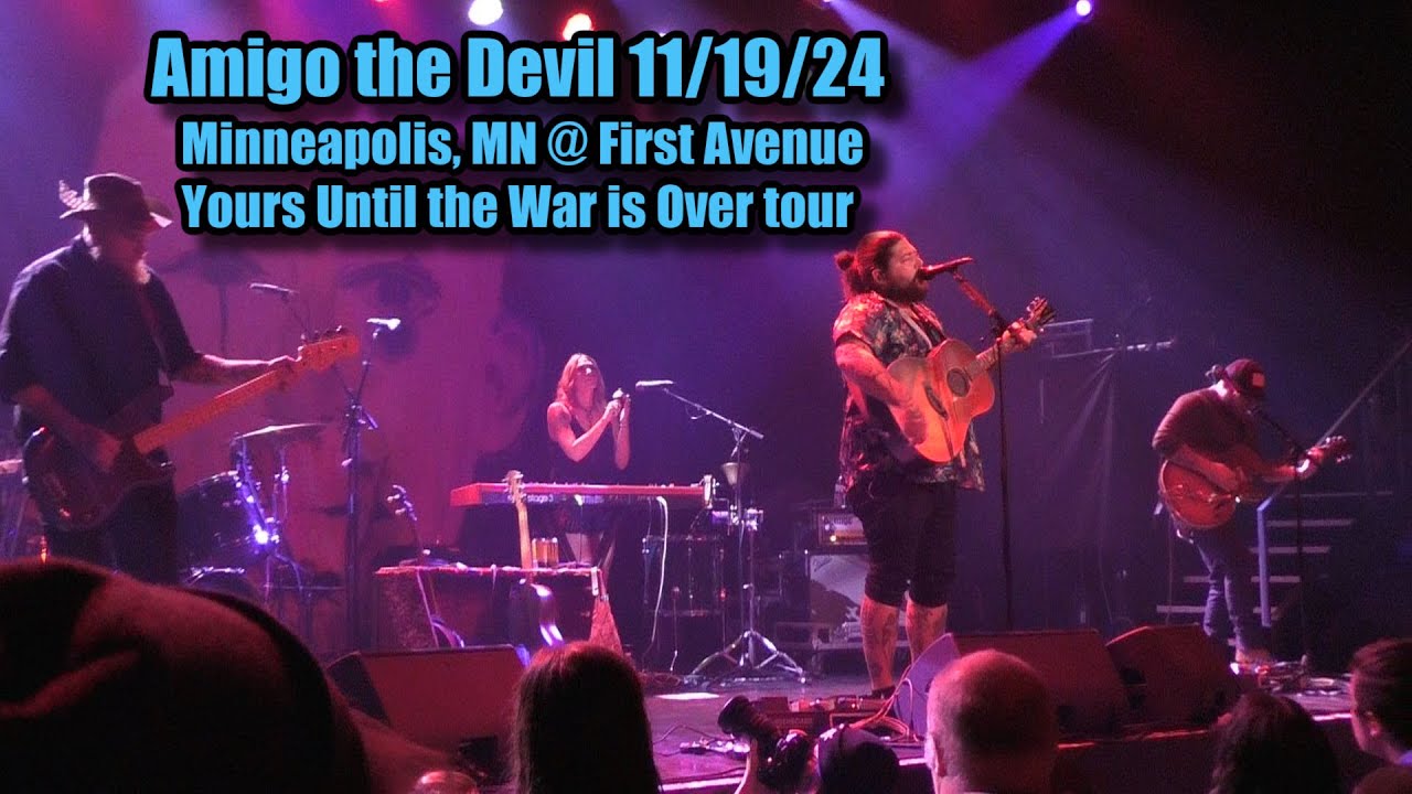 Amigo the Devil- Live 11/19/24 Minneapolis, MN @ First Avenue 