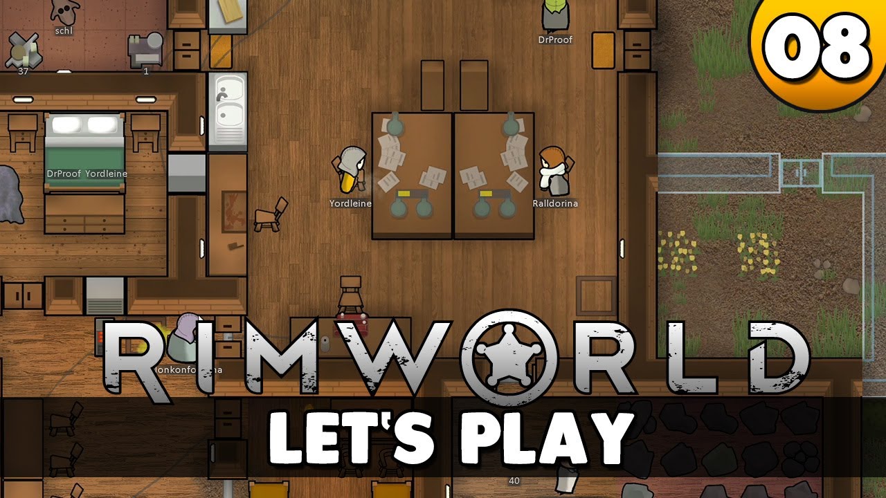 Forschungsoffensive ⭐ Let's Play Rimworld 1.2 ⭐ 4k 👑 #008 [Deutsch/German]