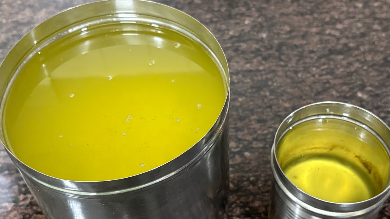 दूध की मलाई से बनाया  मक्खन  और एक किलो से भी जयदा देसी घी || Homemade ghee & White butter recipe