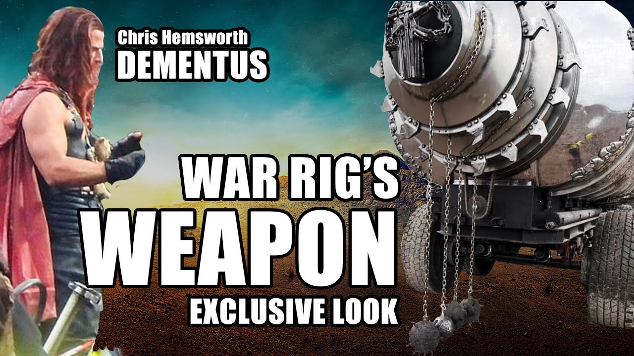 Furiosa Update #4 - EXCLUSIVE LOOK at War Rig's WEAPON, Chris Hemsworth as DEMENTUS | SPOILERS!