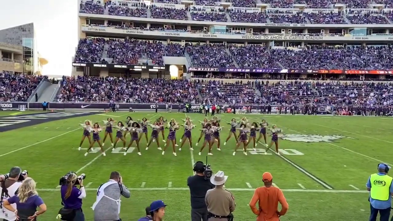 TCU Showgirls - The Middle - 3rd Quarter TCU vs. Texas 10/26/19