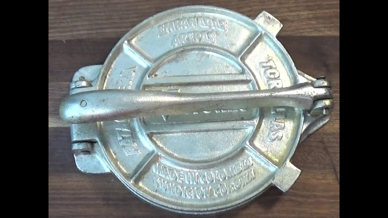 Corn Tortillas with a Cast Iron Tortilla Press