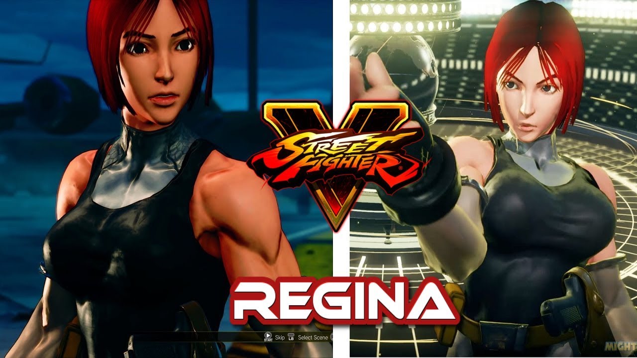 Street Fighter 5 mods Cammy as Regina (Dino Crisis)