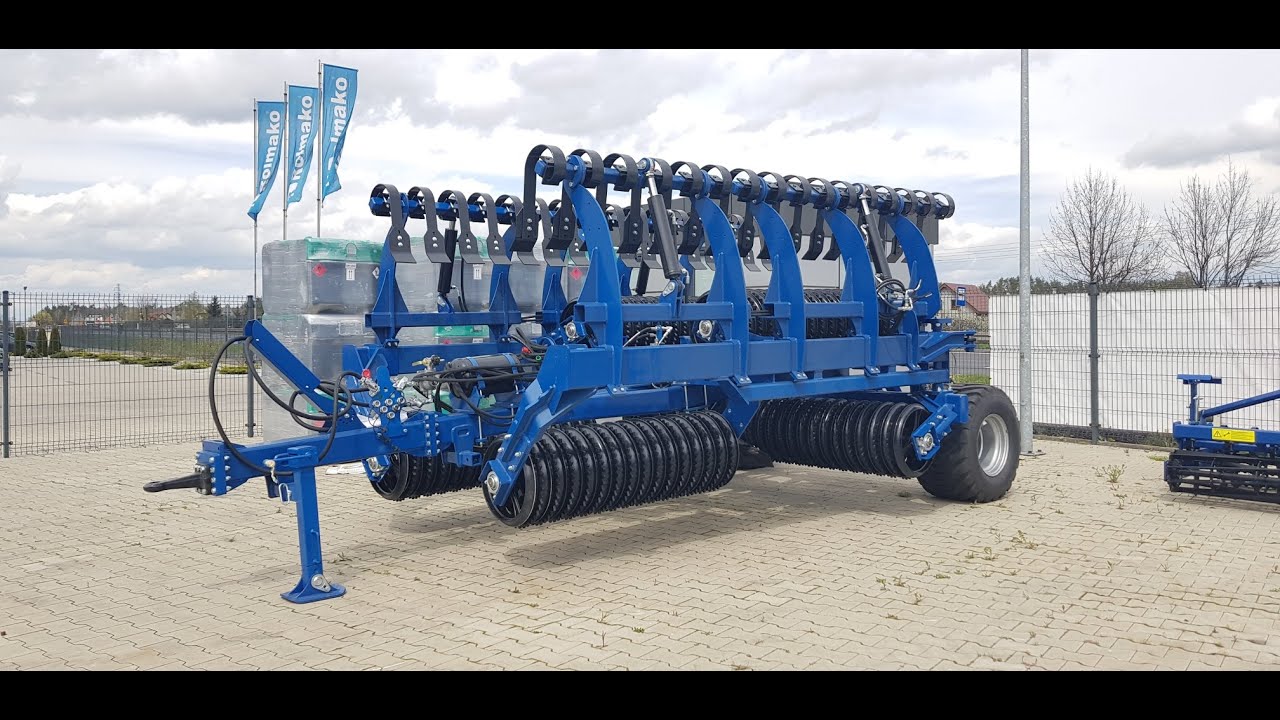 Rolmako Ackerwalze hydraulische Klappung