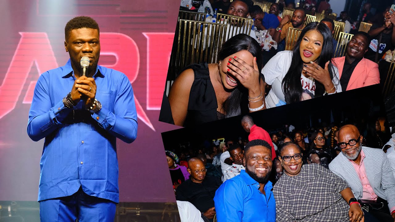8 minutes of Intense Laugher by Larry J Comedian | The Ajele Experience