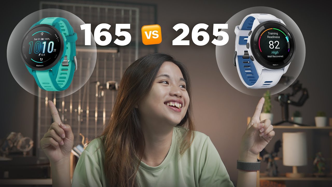 APA SAJA BEDA GARMIN FORERUNNER 165 & 265? INI DALAM BAHASA INDONESIA SEDERHANANYA