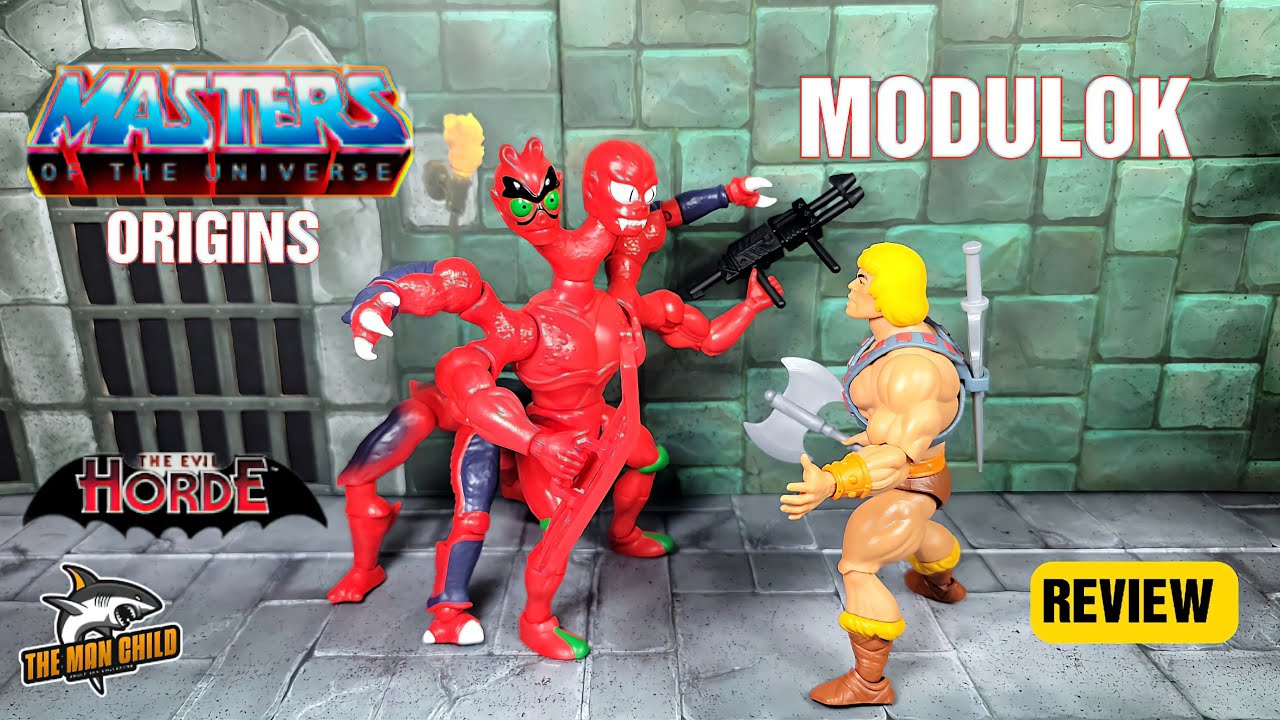 Masters of the Universe Origins MODULOK Review & Build!