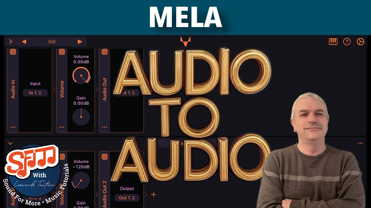 Mela AUv3 Synth, FX, Midi - Tutorial 10: Multi-Bus Audio to Audio Transition