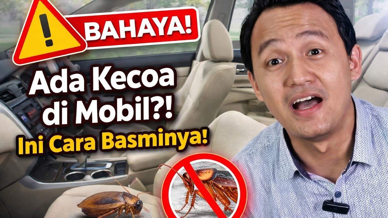 Mobil Jadi Sarang Kecoa? Ini Solusi Paling Efektif