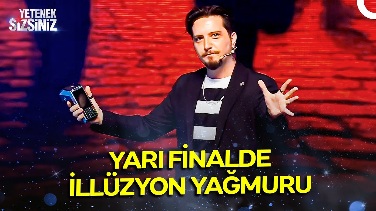 Yarı Finalin BÜYÜLEYİCİ Sihirbazlık Gösterileri | Yetenek Sizsiniz