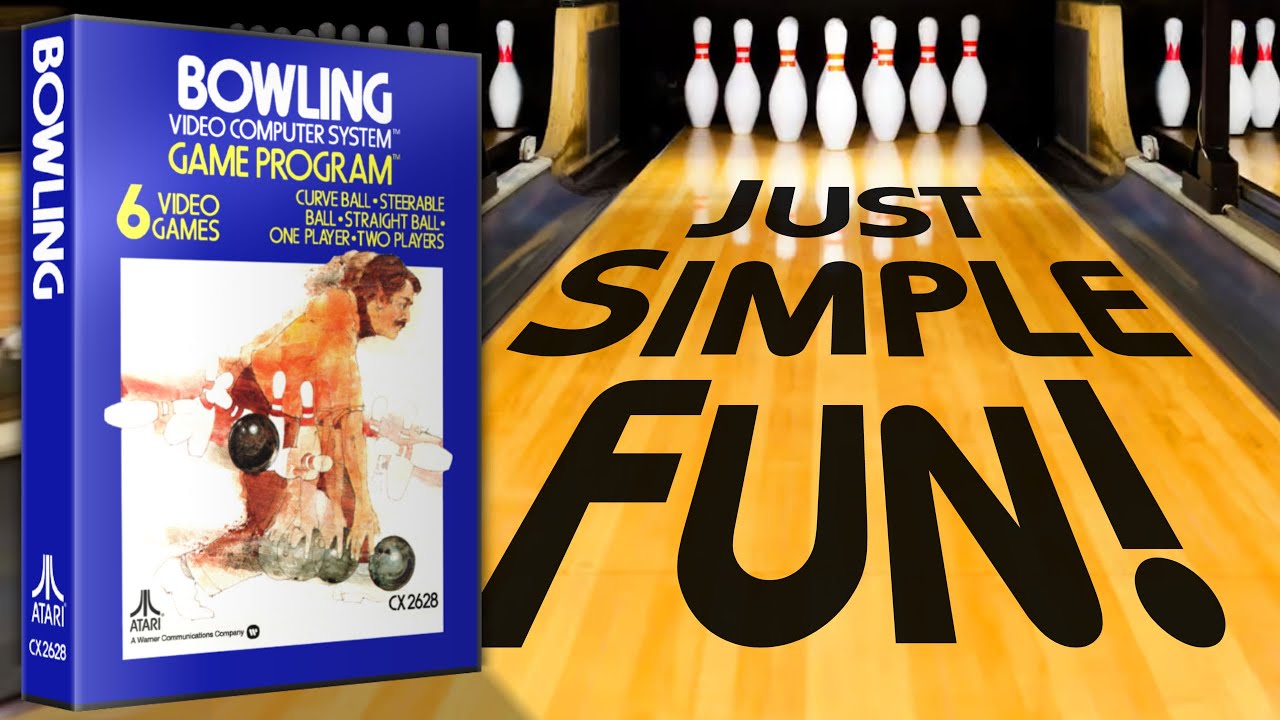 Atari 2600 Bowling: Simple or Not, FUN is Just FUN!