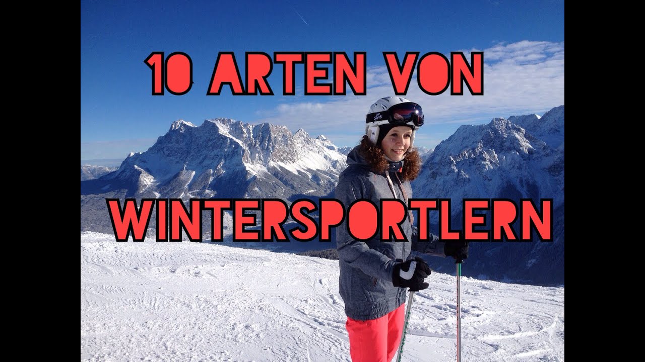 10 Arten von Wintersportlern / MrsLise