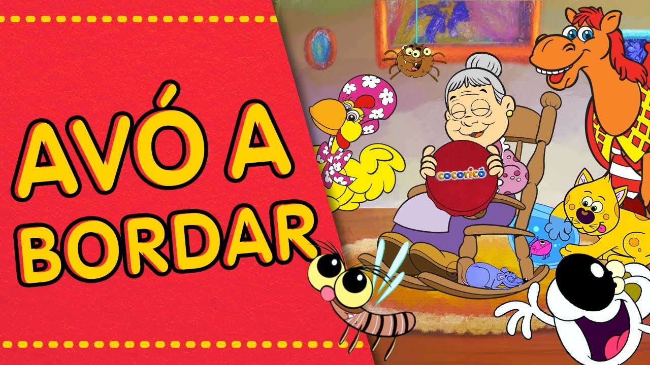 Avó a Bordar | Clipes Animados