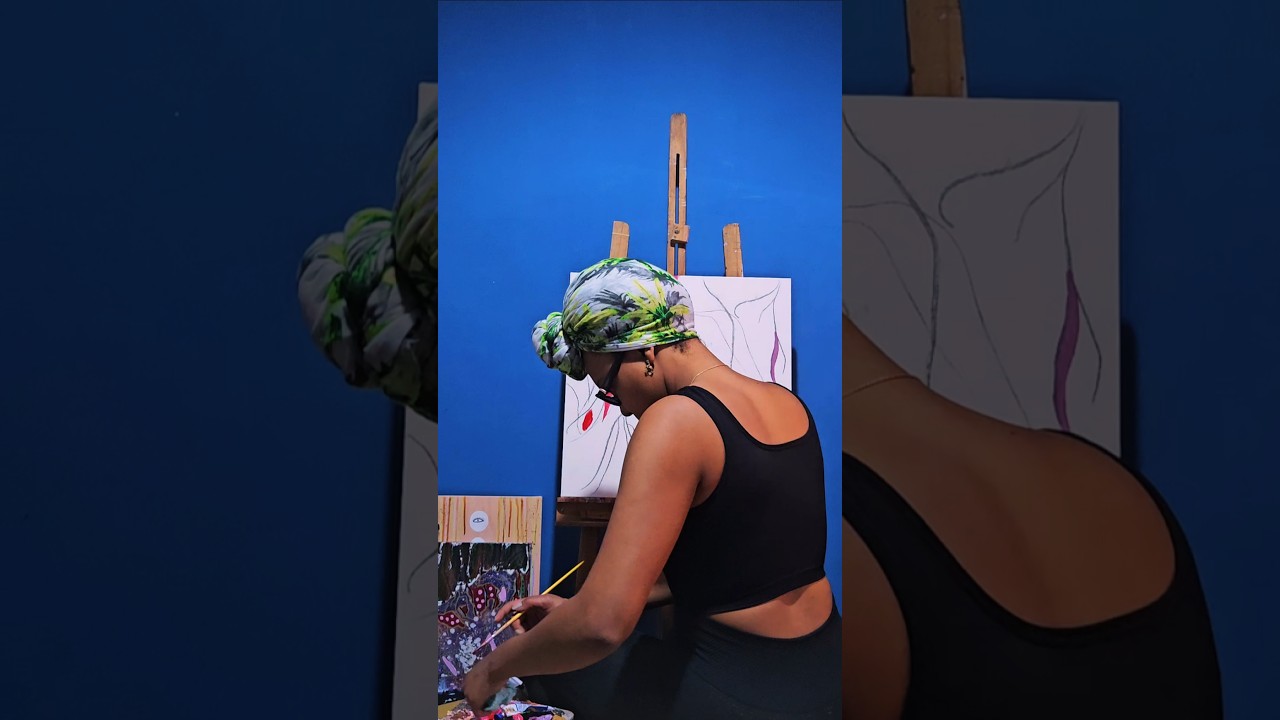 Pintando devagar #arteabstrata #pinturaabstrata #painting