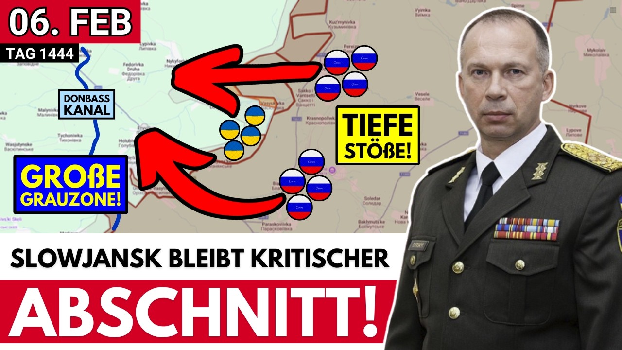 TOP-General des GRU in Moskau angeschossen, Russen MARSCHIEREN auf Slowjansk & treffen Kropywnyzkyj!