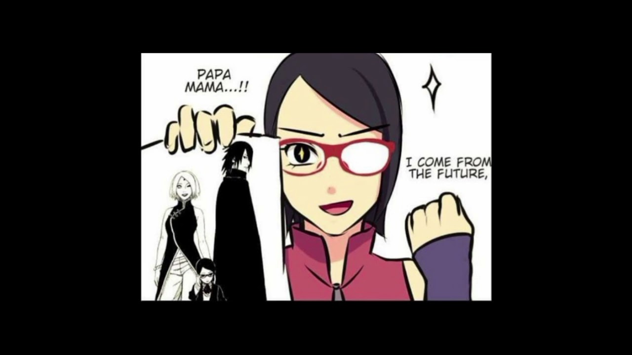 Sarada meets younger Sasuke and sakura 🥰😊💝😘 #cover #music #song #naruto
