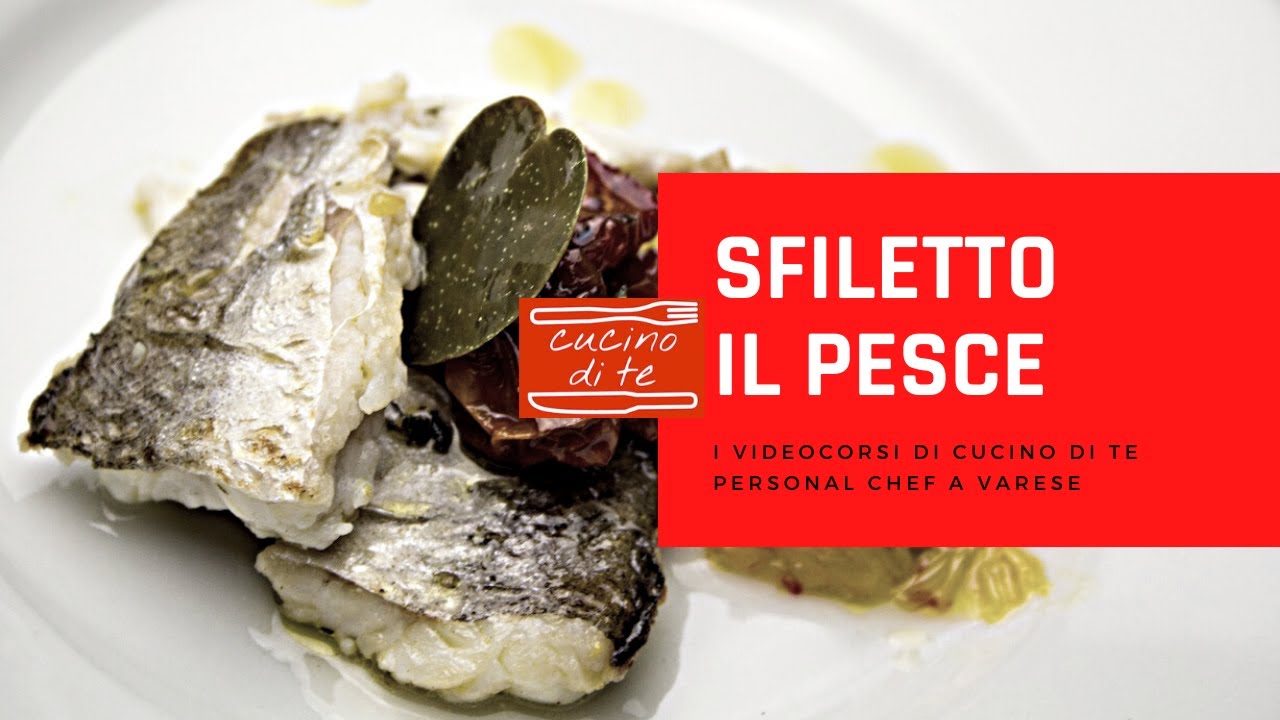 Sfilettare e cuocere i pesci medio-piccoli
