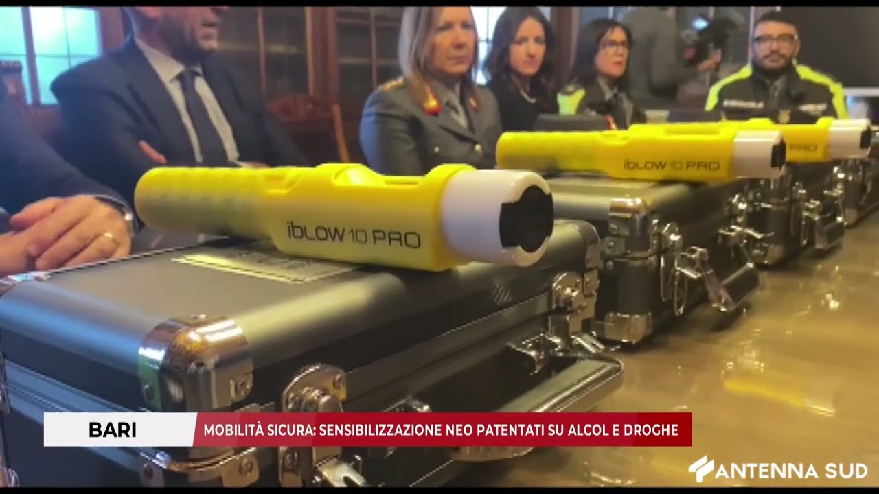 20 FEBBRAIO 2026 - BARI: MOBILITÀ SICURA, SENSIBILIZZAZIONE NEO PATENTATI SU ALCOL E DROGHE