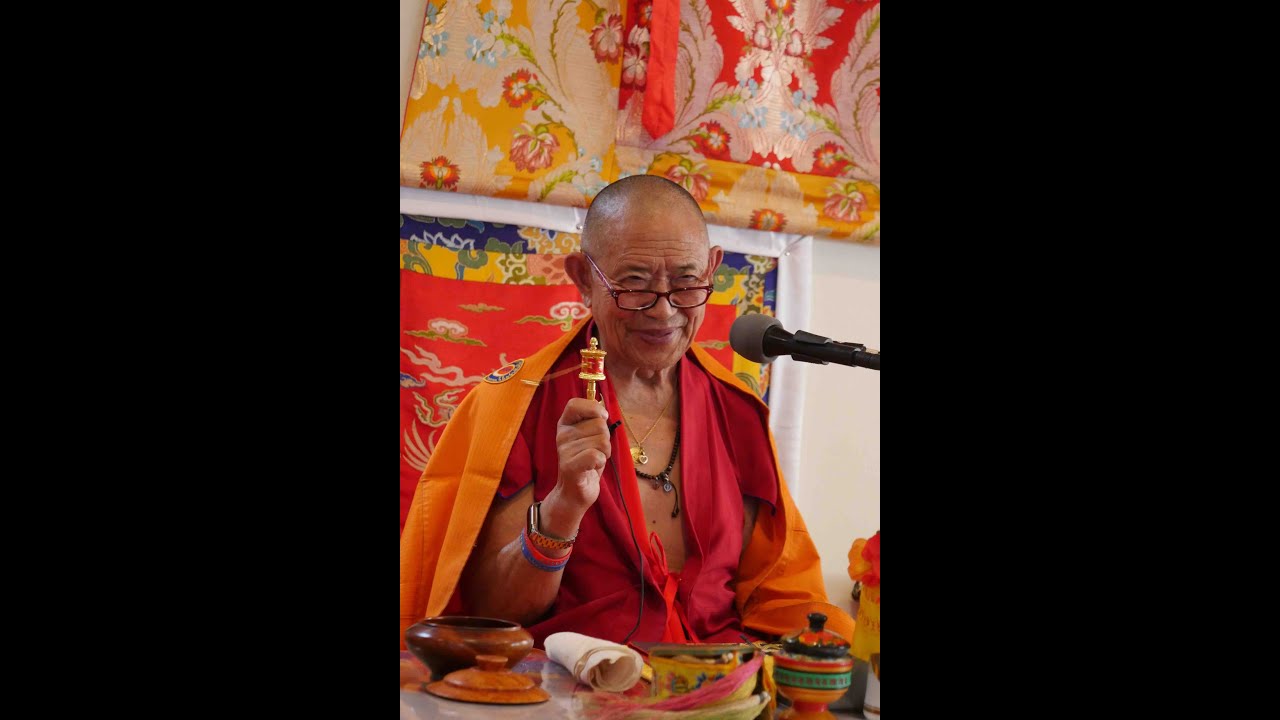 Five-Fold Mahamudra Supplication Teaching - 1 - Winter ~ 2022/01/06 ~ H.E. Garchen Rinpoche