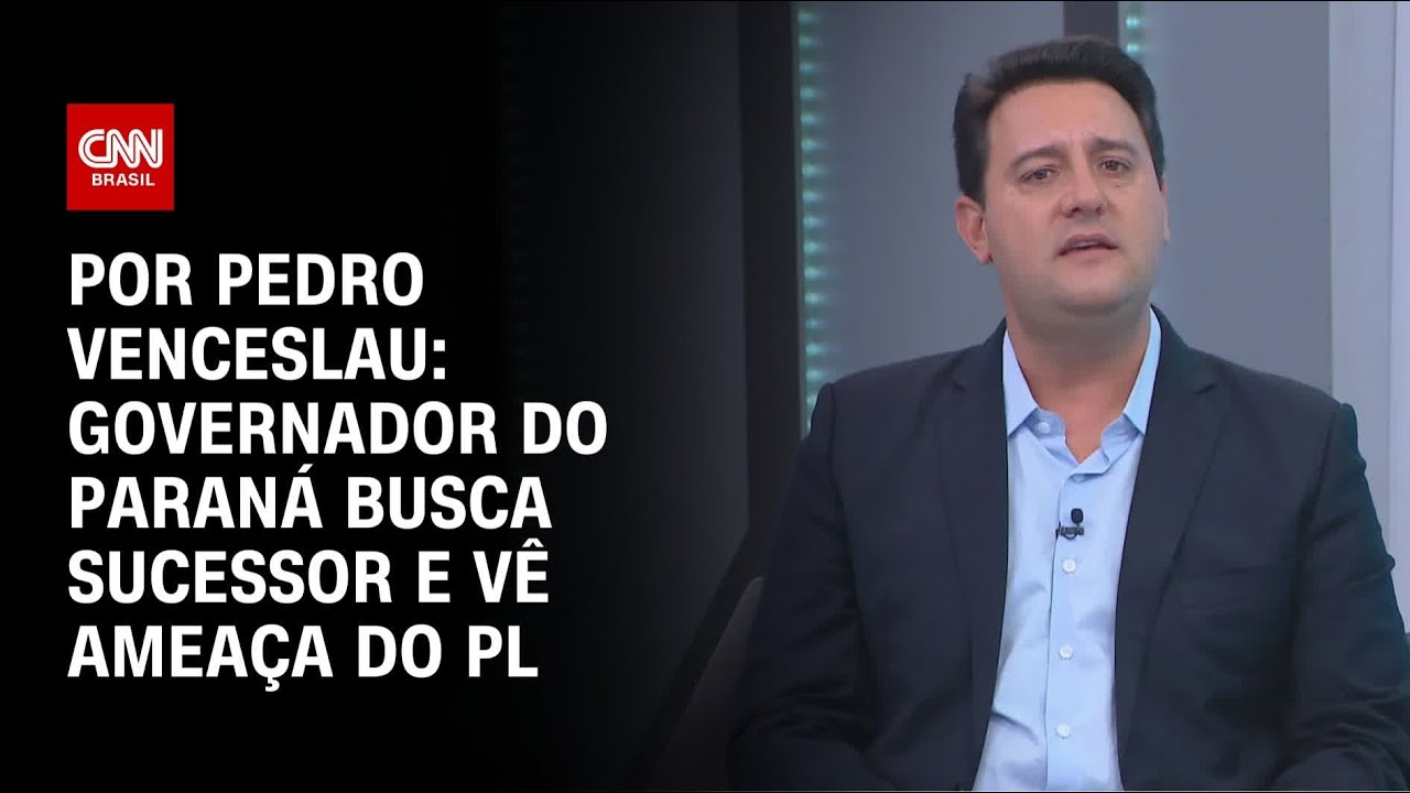 Eleições 2026: Ratinho Jr. busca sucessor e vê ameaça do PL | CNN 360º