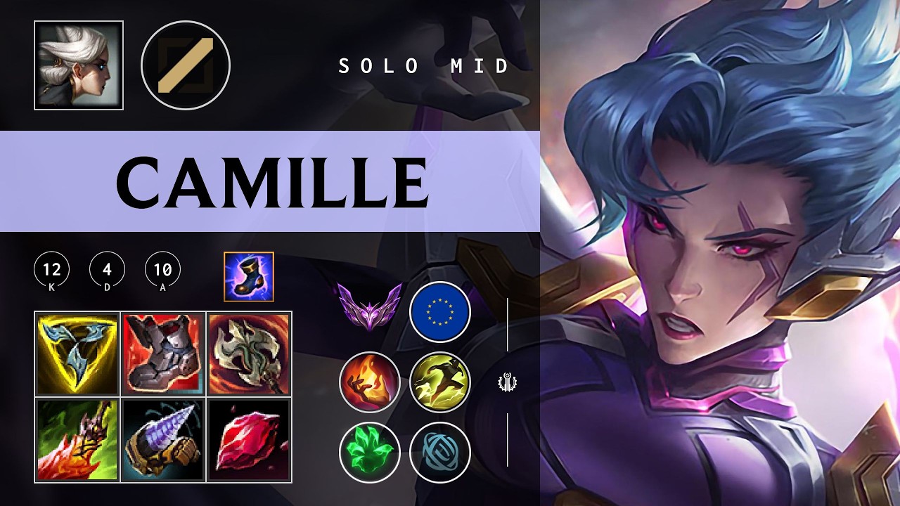 Camille Mid vs Akshan - EUW Master Patch 26.04