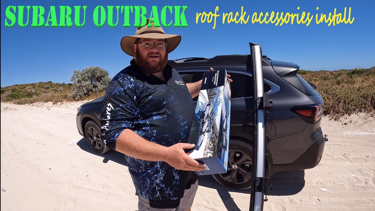 2021 Subaru Outback Roof Rack Awning and Rod Rack Install | Yakima Quick Release