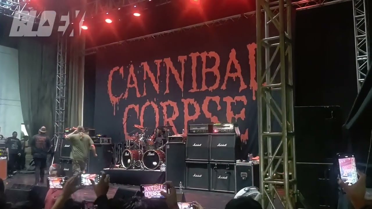 CANNIBAL CORPSE en M&eacute;xico - Scourge of Iron🎶 - Circo Volador, Cdmx/2022