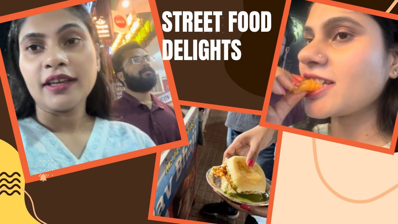 आज दिल किया तो स्ट्रीट फूड खाने बाहर निकल गए 😋