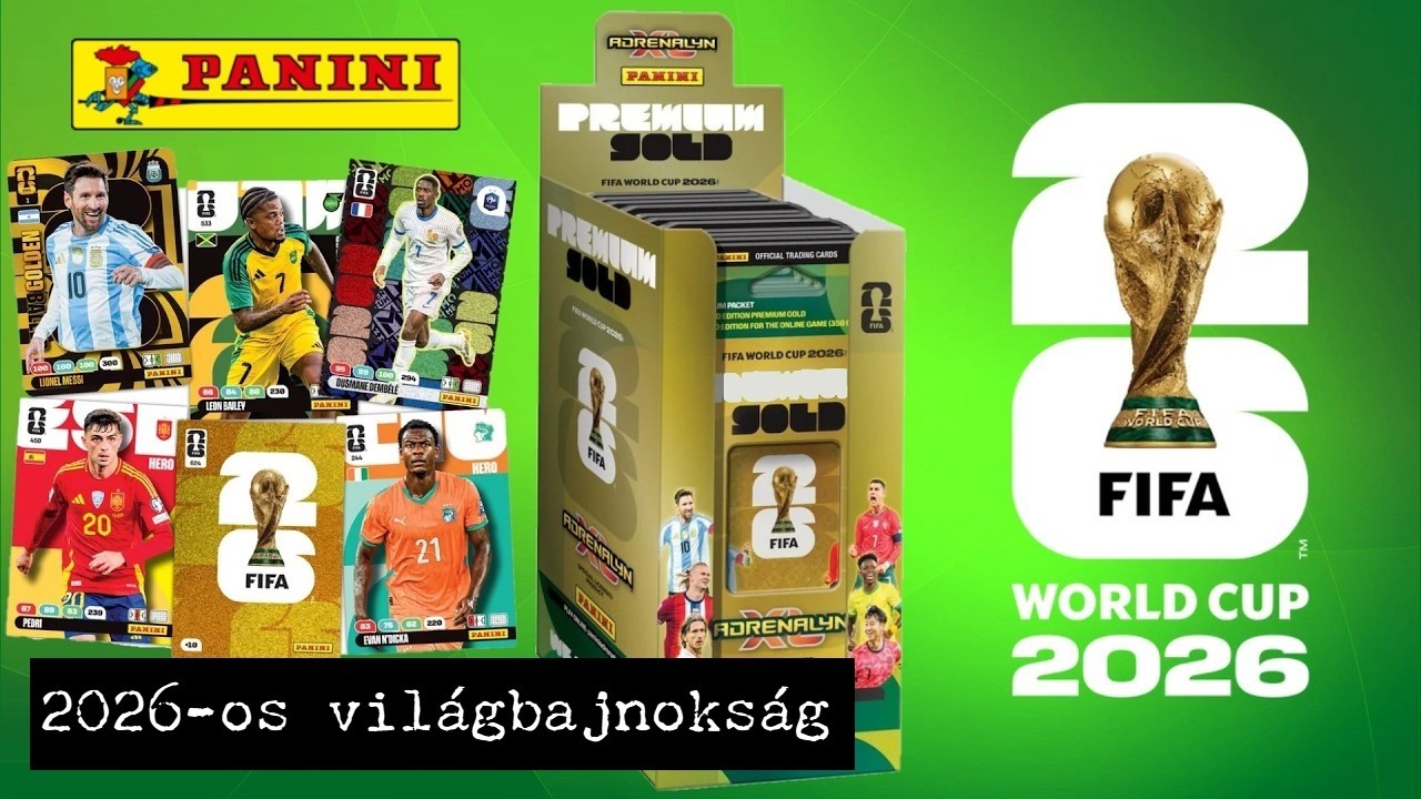 #97 - Panini - Fifa World Cup 2026 Premium Gold Box bontás