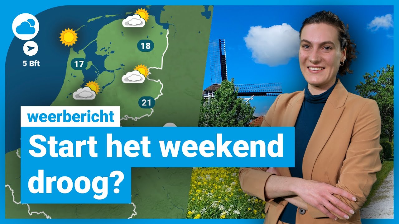Weerbericht: start het weekend droog?