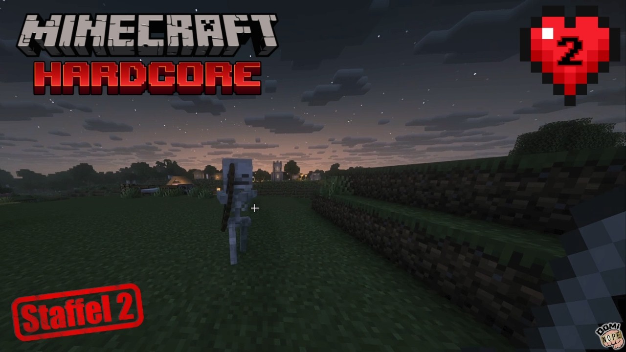 Die Gefahren der Nacht 🌑 [HC▪︎S02F002] Minecraft Hardcore | Live Let’s Play