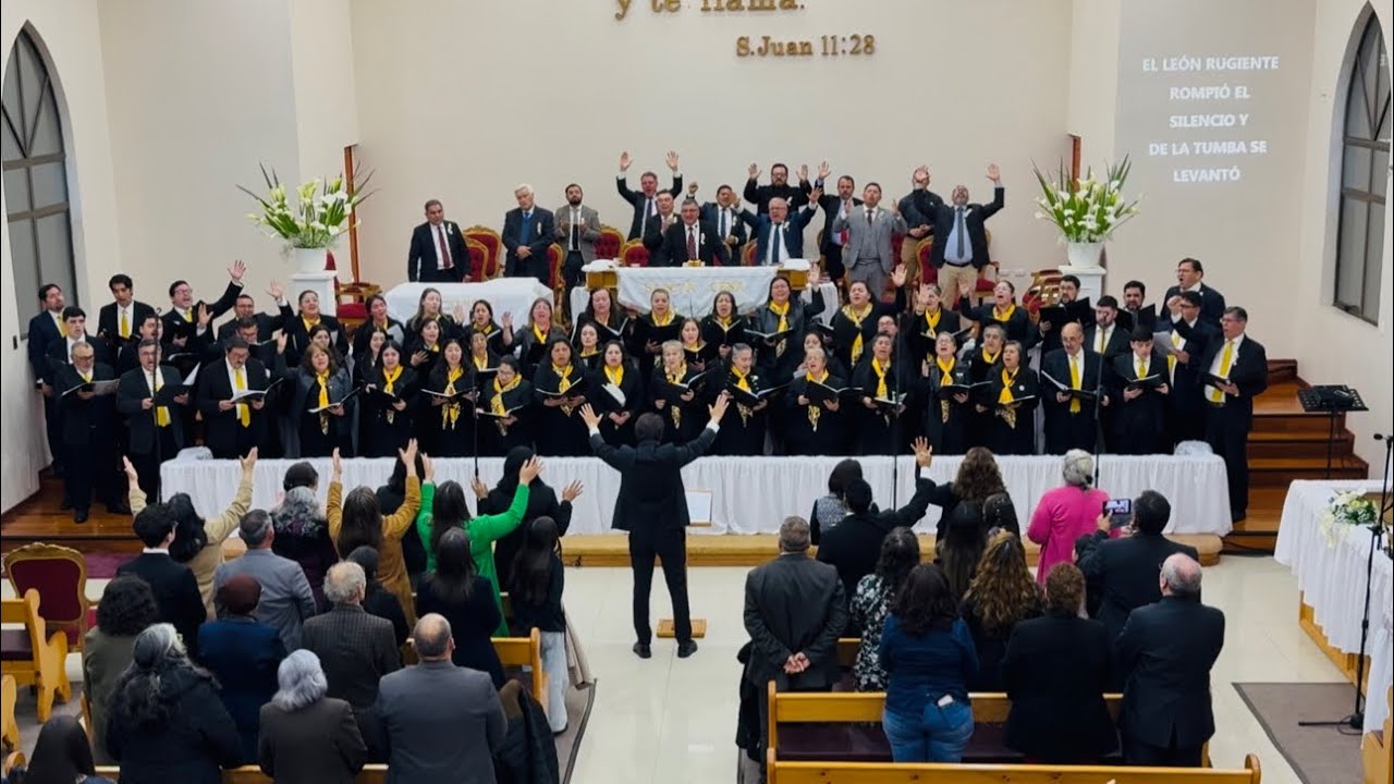 Coro Oficial Iglesia de Michaihue - Mi Esperanza está en Jesús- Santa Cena 2025