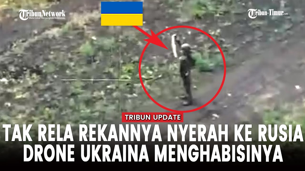 Drone Ukraina Diduga Hantam Pasukannya Sendiri
