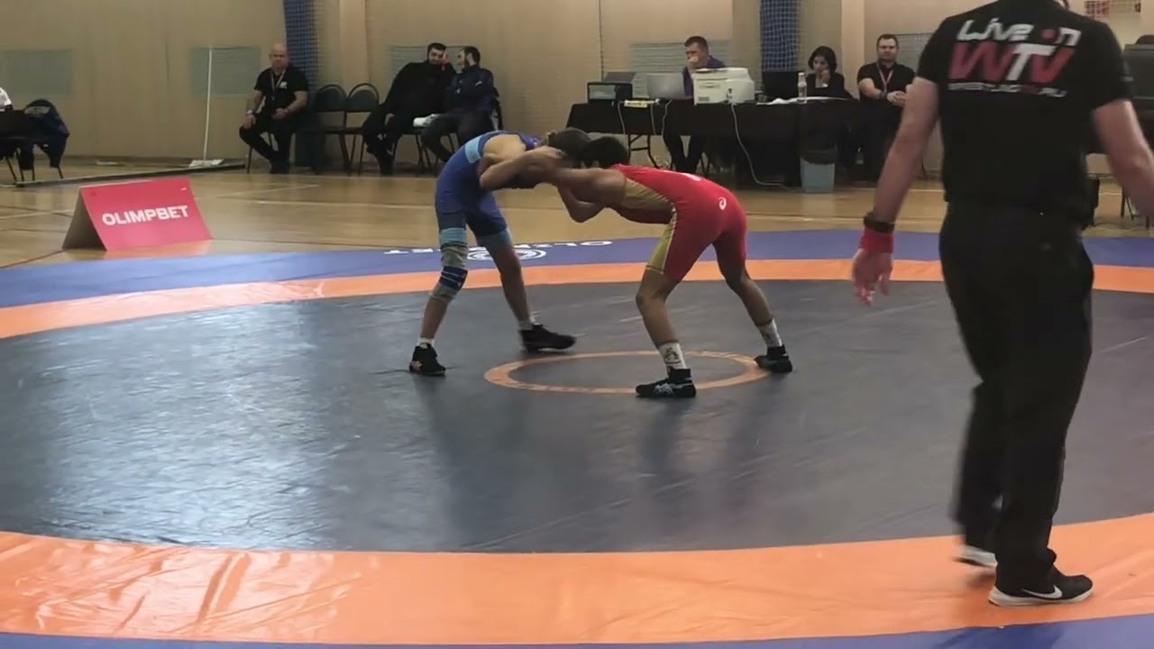 Финал 45 кг. Лопаа Т.(ТЫВ) vs Бакаев Д.(МСК) Первенство России до 18 лет г. Наро-Фоминск  2023