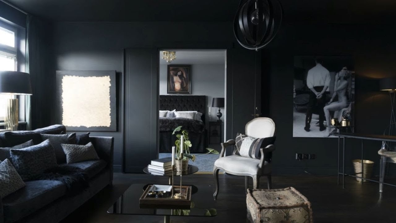 Scandinavian Apartment Tour • Black Chic