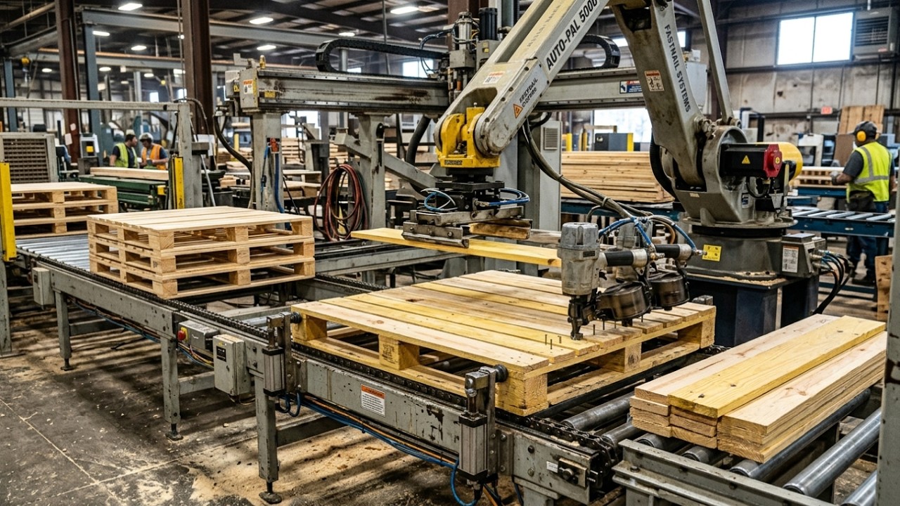Mega Sawmill 🌲 Giant Pine Trees To Pellets And Pallets | By Next Factory 21st