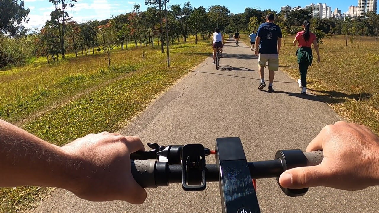 Patinete Foston S09 Pro - Passeio no Parque Ecológico Águas Claras
