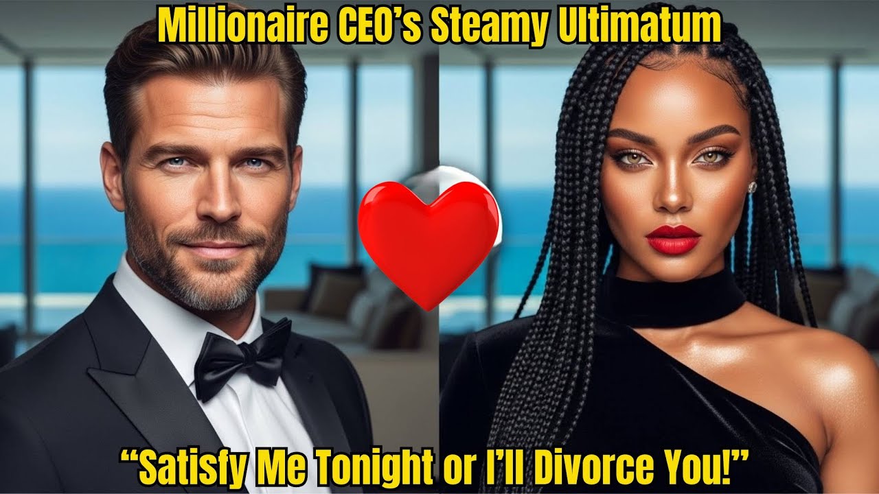 Millionaire CEO’s Steamy Ultimatum — “Satisfy Me Tonight or I’ll Divorce You!”