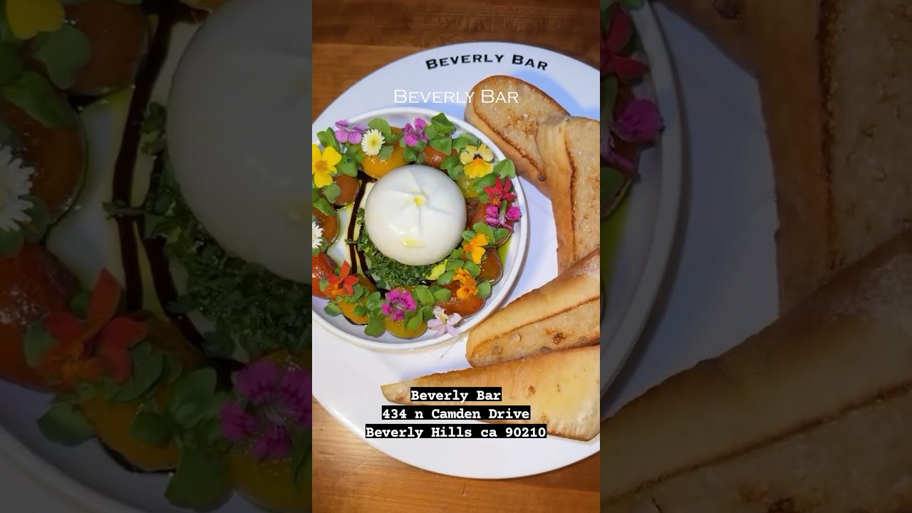 Elegance served, memories made at Beverly Bar. Your destination for refined indulgence! #beveryhills